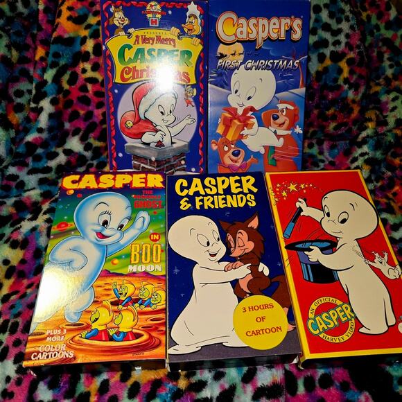 [VHS] Vintage Classics: Casper The Friendly Ghost Lot - Picture 1 of 6